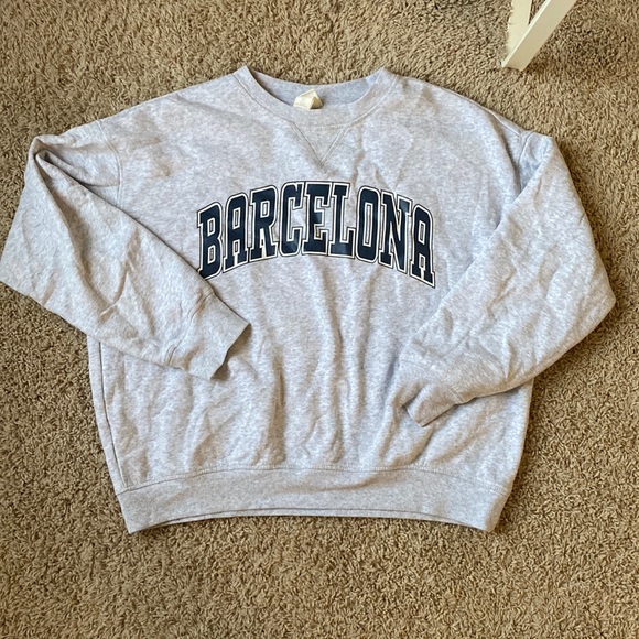 Hu0026M | Tops | Oversized Sweatshirt | Poshmark